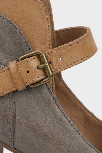 Women's Pumps with Straps and Block Heel