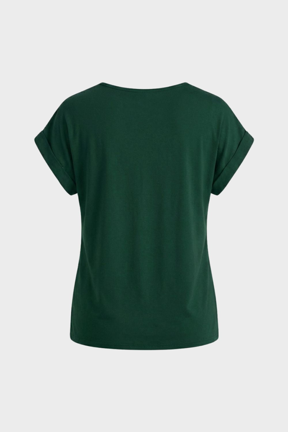Women's T-Shirt with V-Neck and Short Sleeves
