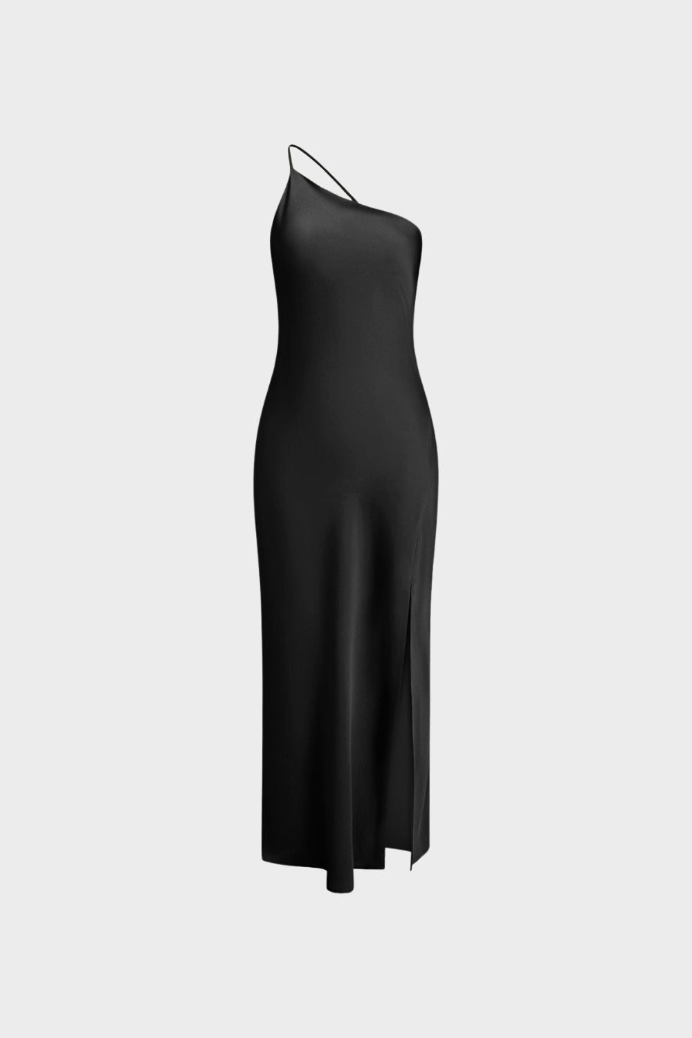 Maxi Dress for Women One Shoulder Dress with Split