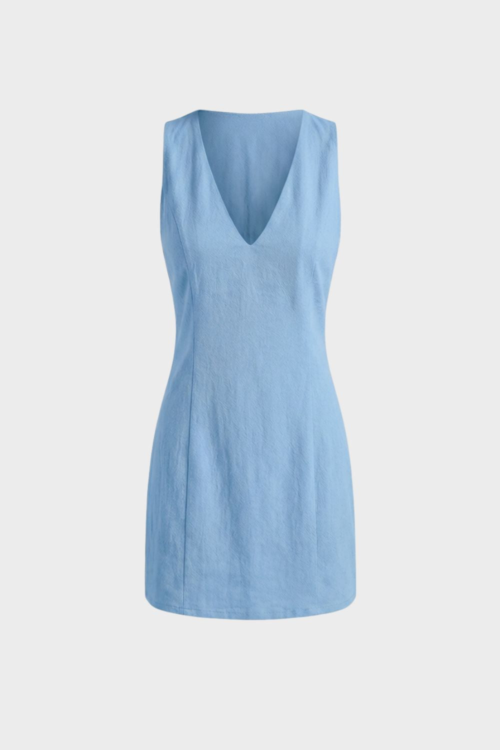 Women's A-Line Dress with V-Neck