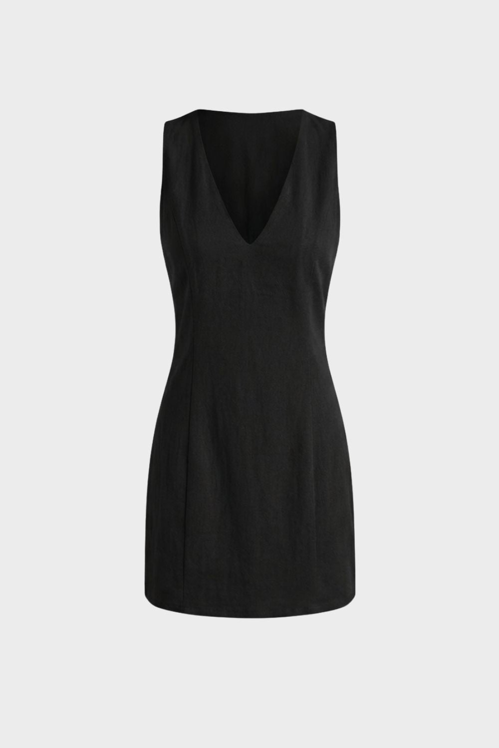 Women's A-Line Dress with V-Neck
