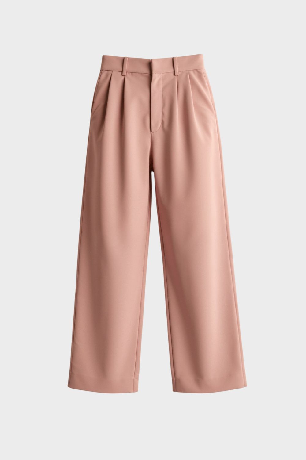 Wide-Leg Trousers for Women with High Waist