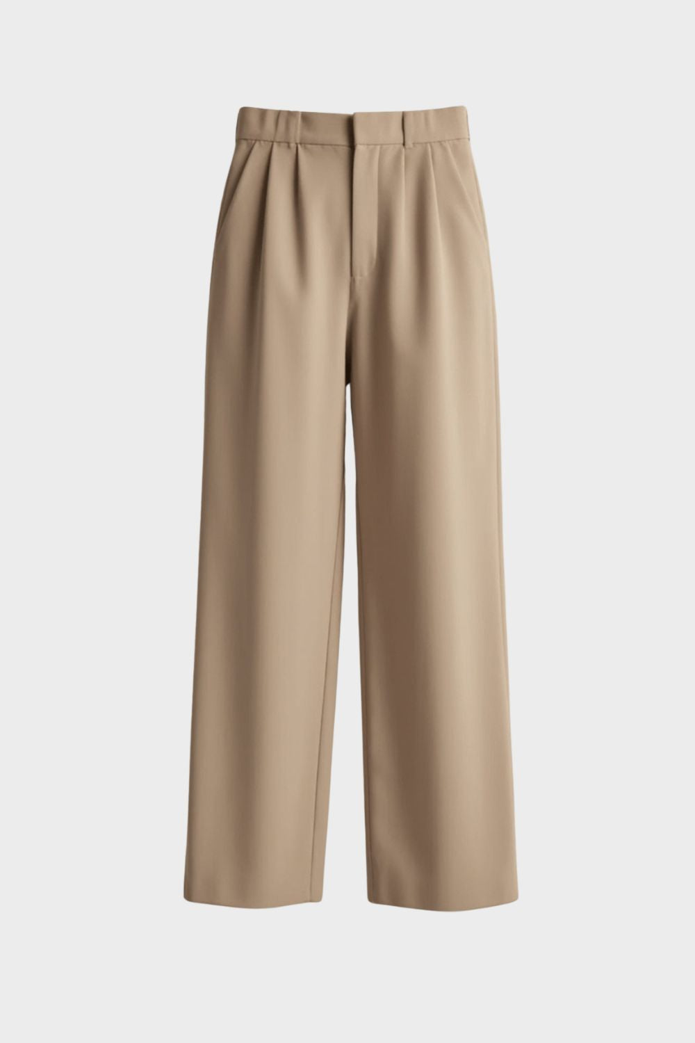 Wide-Leg Trousers for Women with High Waist