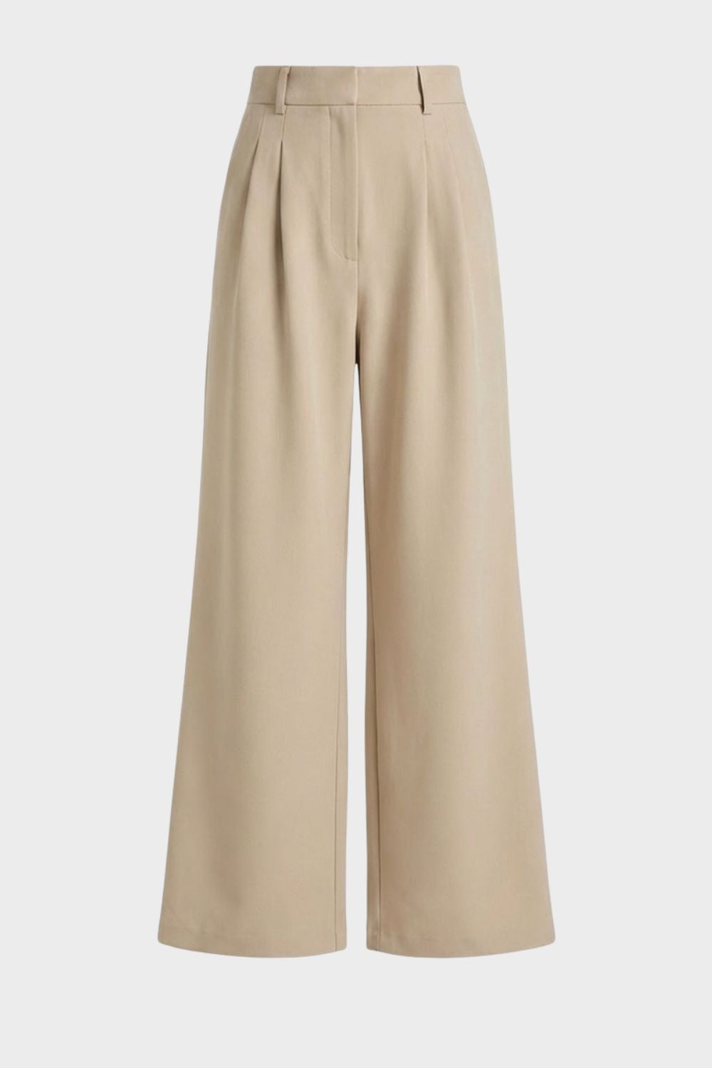 Wide-Leg Trousers for Women with High Waist