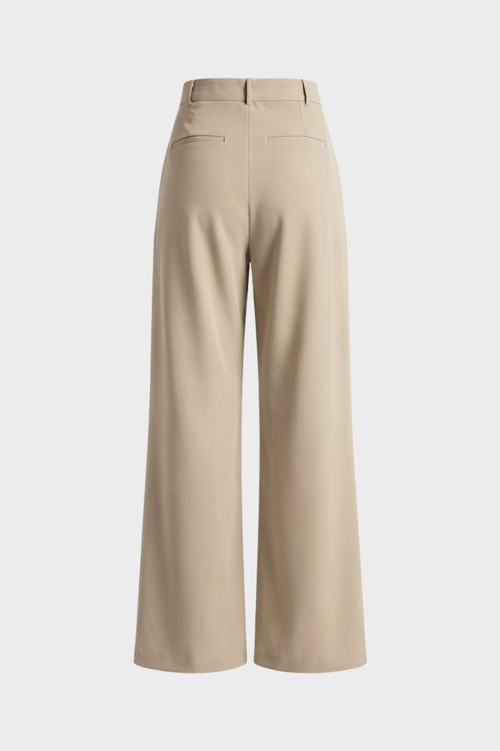 Wide-Leg Trousers for Women with High Waist