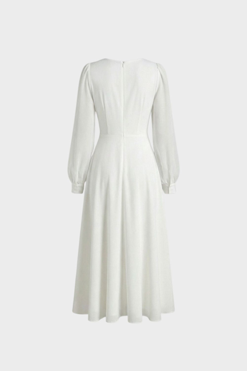 Women's Long-Sleeve Midi | V-Neck
