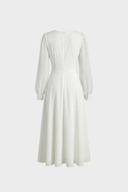 Women's Long-Sleeve Midi | V-Neck