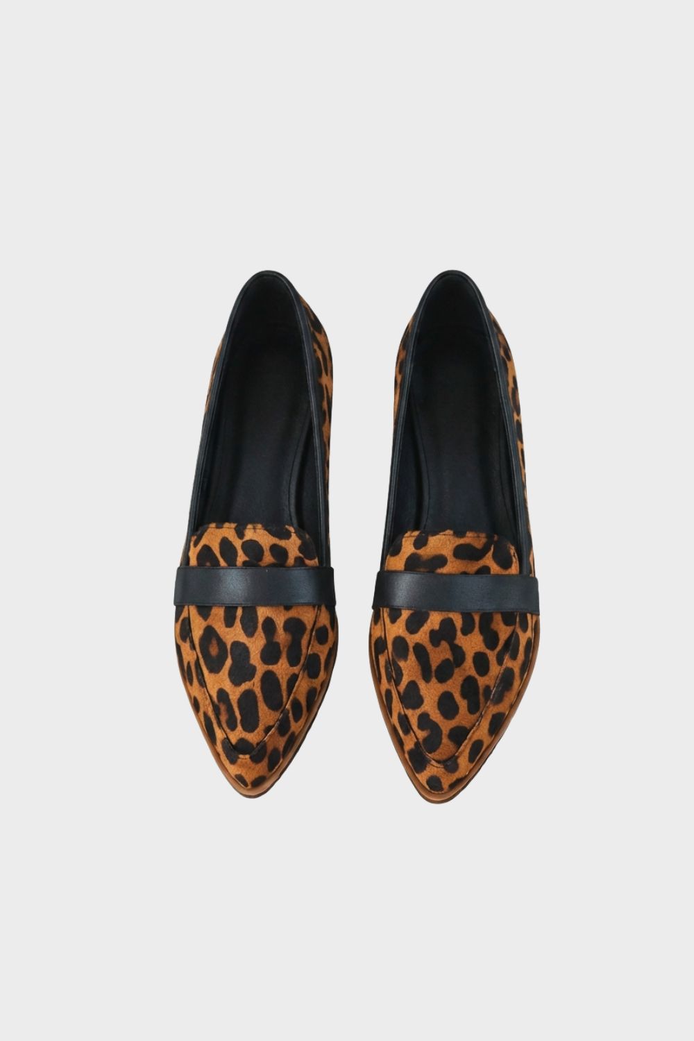 Brown Suede Loafers for Women – Pointed Shape