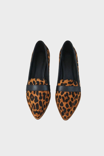 Brown Suede Loafers for Women – Pointed Shape
