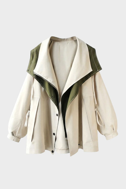 Women's Jacket with Hood and Zip