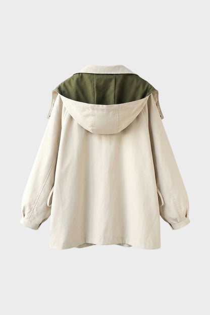Women's Jacket with Hood and Zip