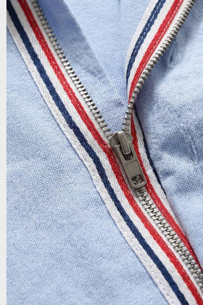 mens lightweight hooded jacket casual zip up hoodie style | Camden-London