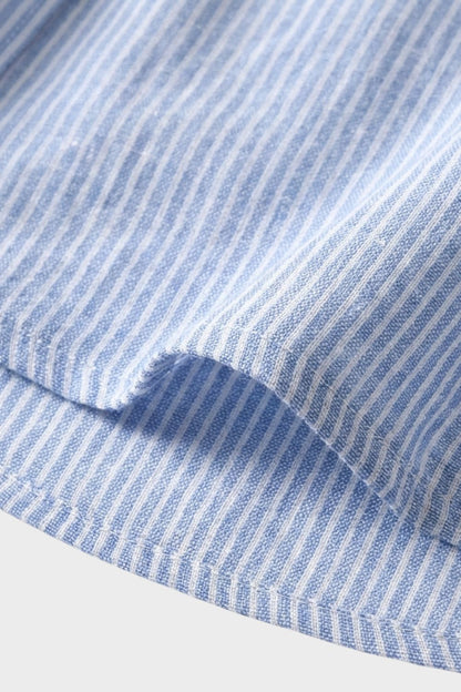 Men's Shirt with Hood and Stripes