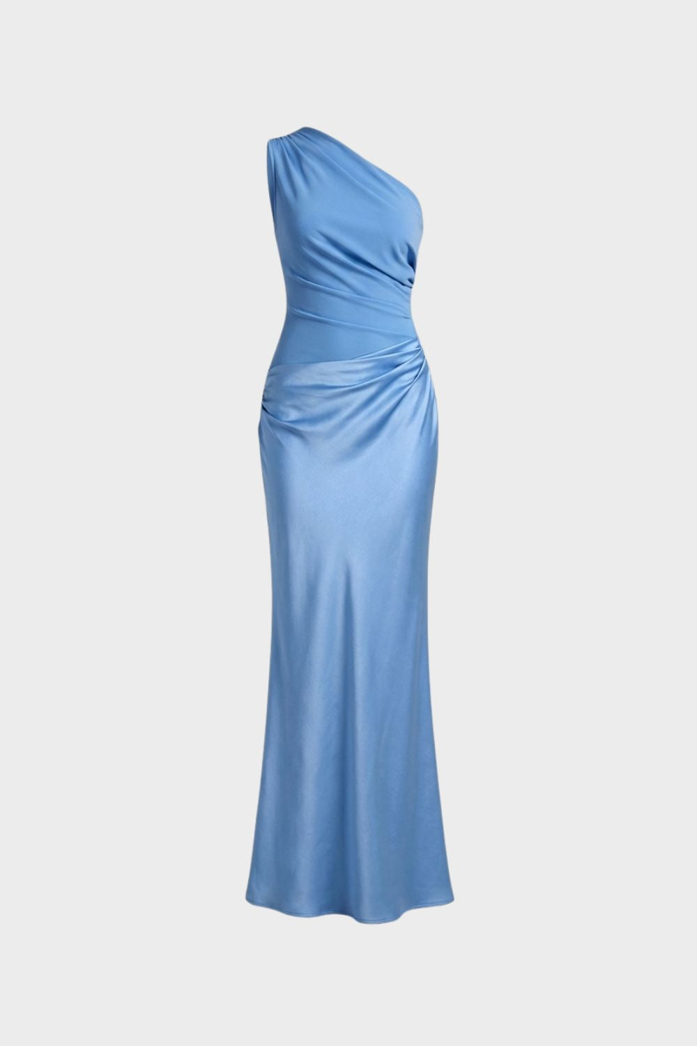 Women's One-Shoulder Maxi | Satin