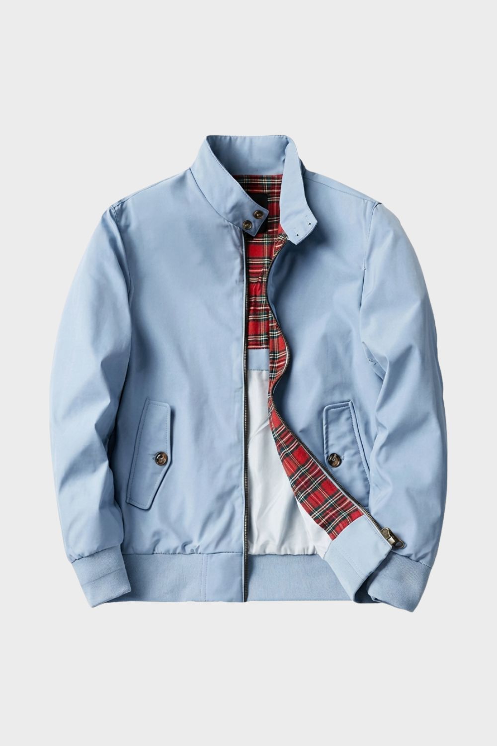 mens classic harrington jacket zip up casual jacket | Camden-London