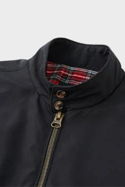 mens classic harrington jacket zip up casual jacket | Camden-London