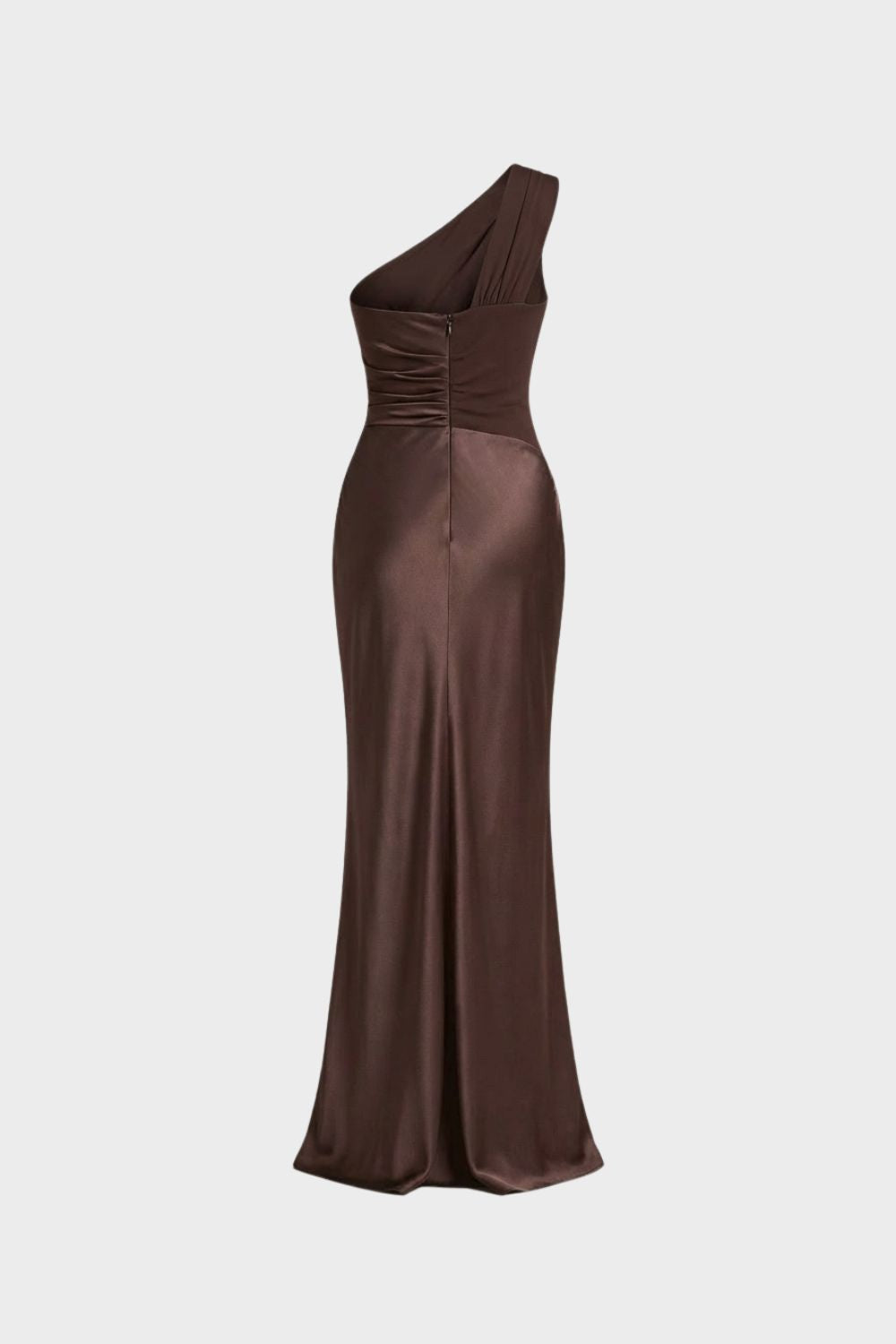 Women's One-Shoulder Maxi | Satin