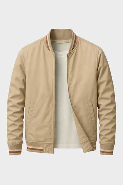 Mens Zip Up Jacket – Casual Lightweight Bomber Jacket