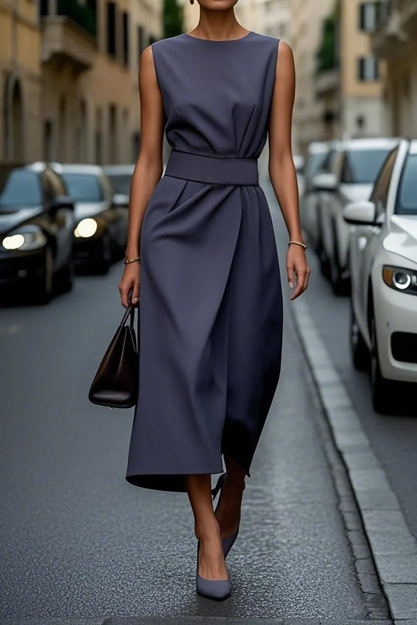 Women's Tailored Midi | Wrap Skirt