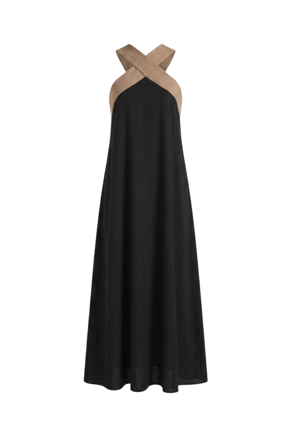 Women's Halter Maxi Dress | Sleeveless