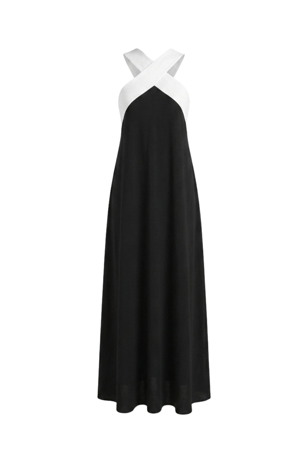 Women's Halter Maxi Dress | Sleeveless