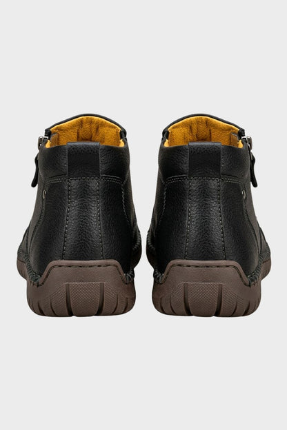 Herren Freizeit-Halbschuhe | Schnürung & Seitenreißverschluss