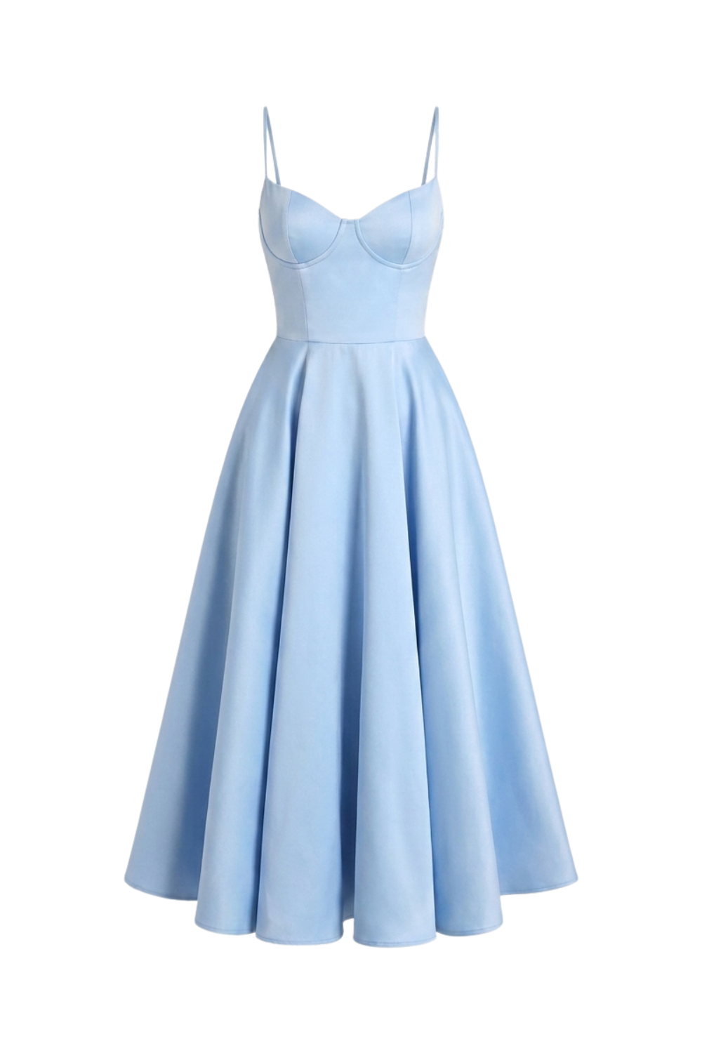 Women's Corset Midi Dress | Bustier