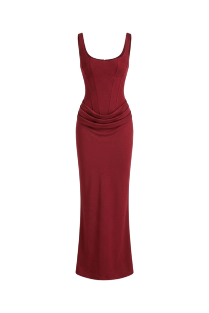Women's Corset Bodycon Maxi | Backless