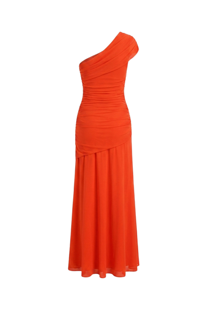 Women's One-Shoulder Maxi | Ruched