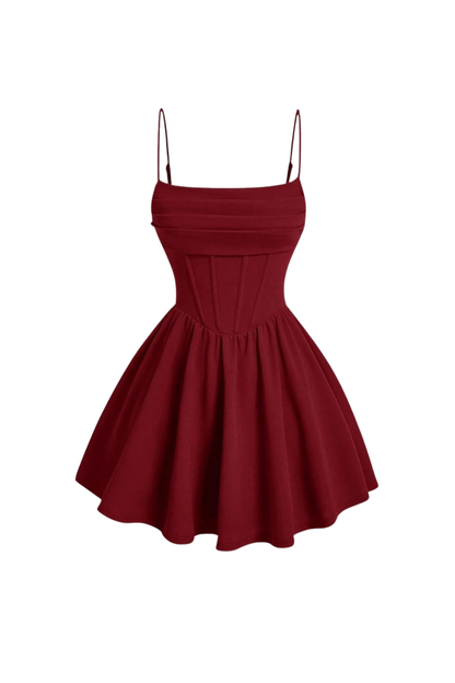 Women's Corset Mini Dress | Skater