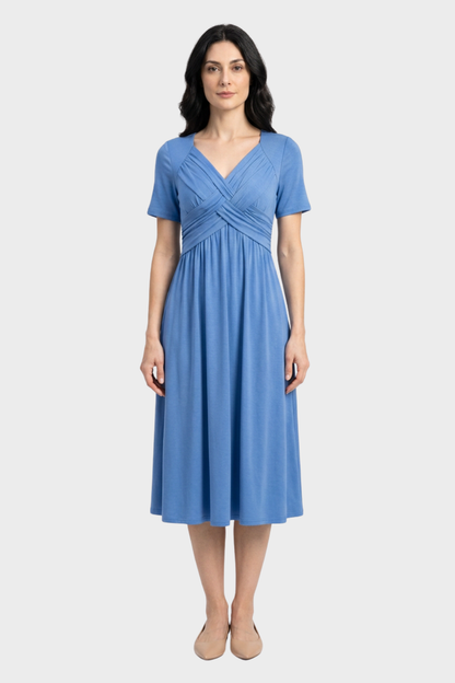 Women's Empire Midi | Cross-Front