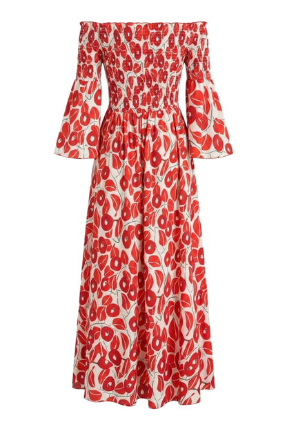 Women's Off-Shoulder Maxi | Smocked