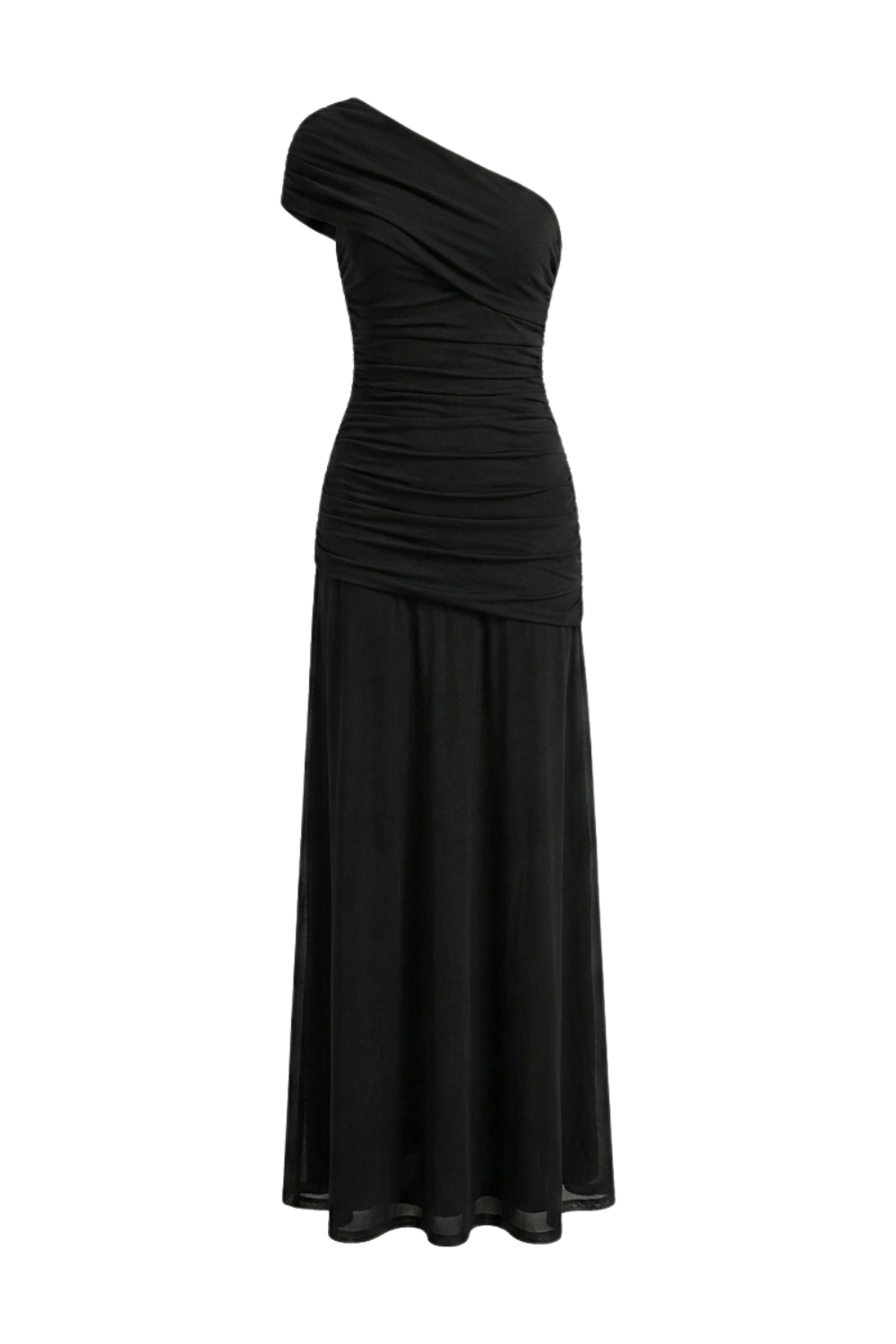 Women's One-Shoulder Maxi | Ruched