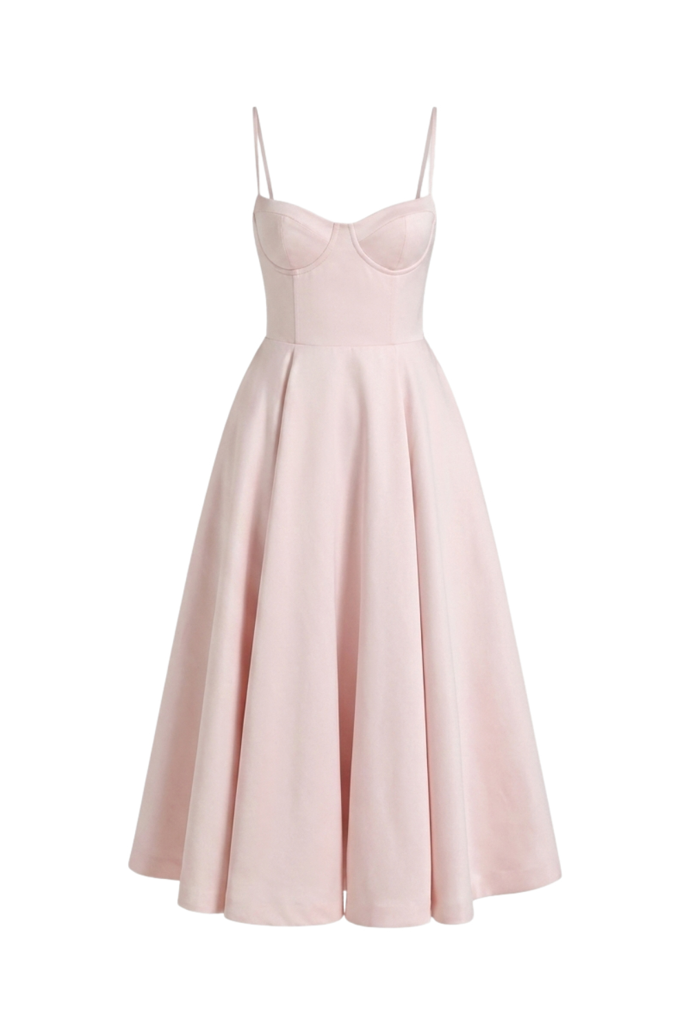 Women's Corset Midi Dress | Bustier
