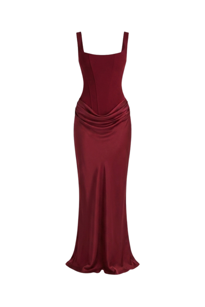 Women's Corset Bodycon Maxi | Backless