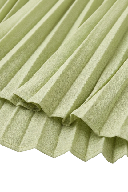 Women's Strapless Pleated Maxi | Gown