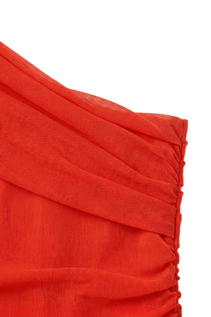 Women's One-Shoulder Maxi | Ruched