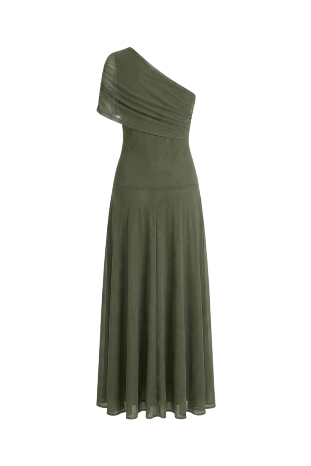 Women's One-Shoulder Maxi | Draped