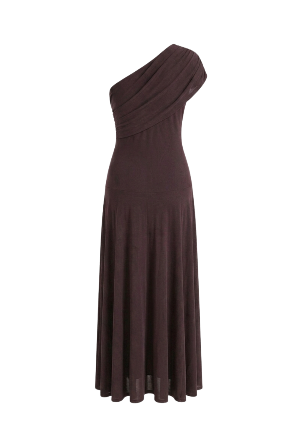 Women's One-Shoulder Maxi | Draped