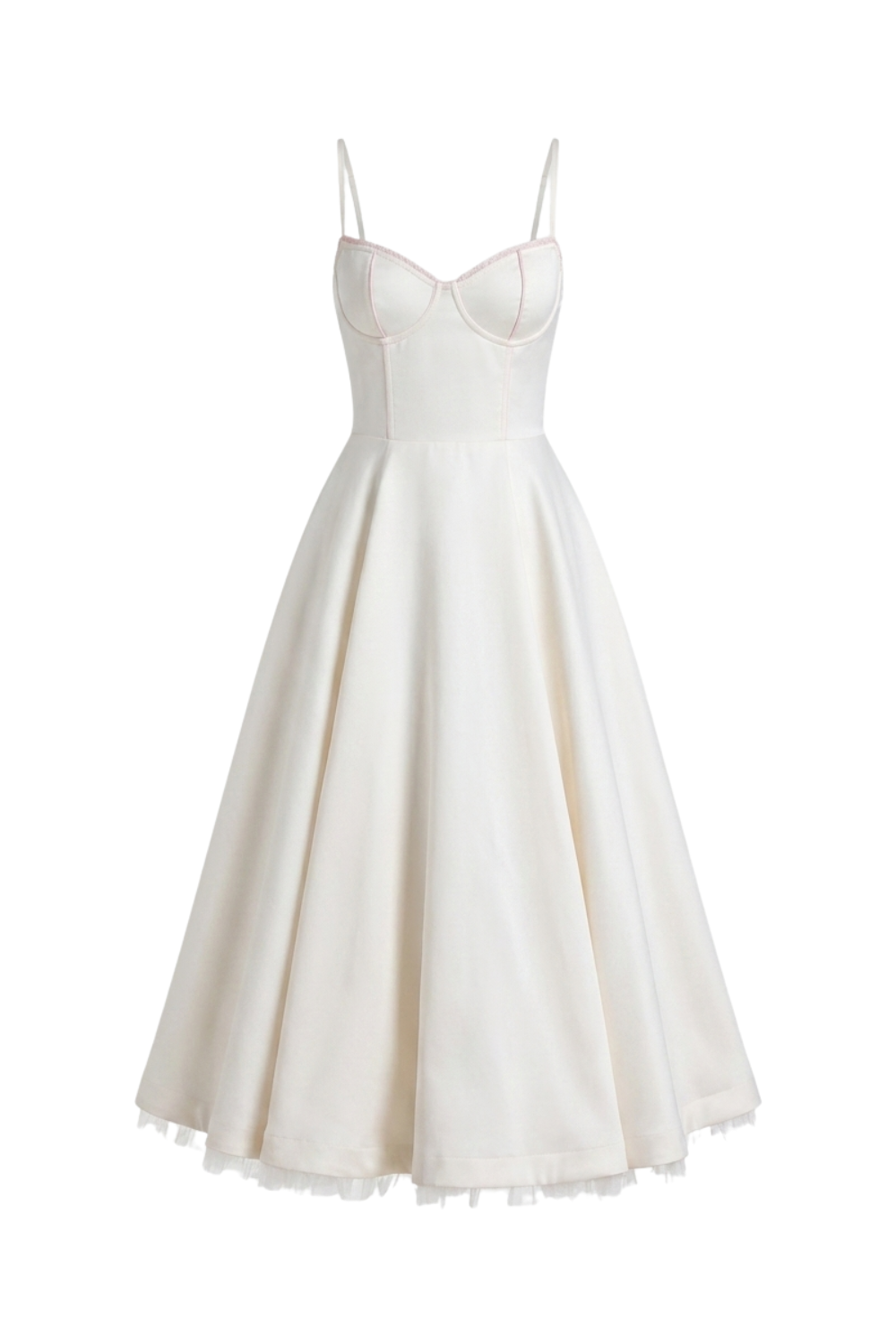 Women's Corset Midi Dress | Bustier