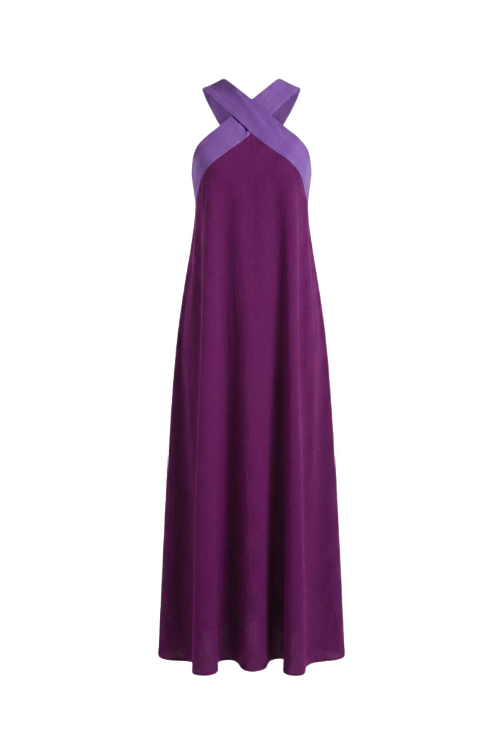 Women's Halter Maxi Dress | Sleeveless
