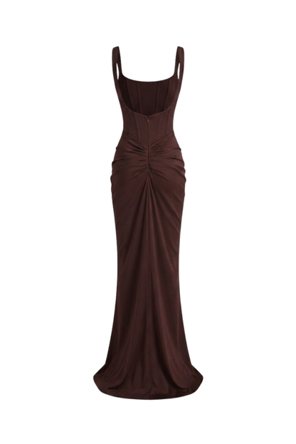 Women's Corset Bodycon Maxi | Backless
