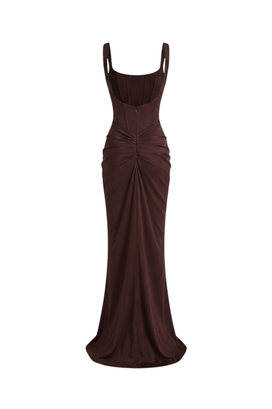 Women's Corset Bodycon Maxi | Backless