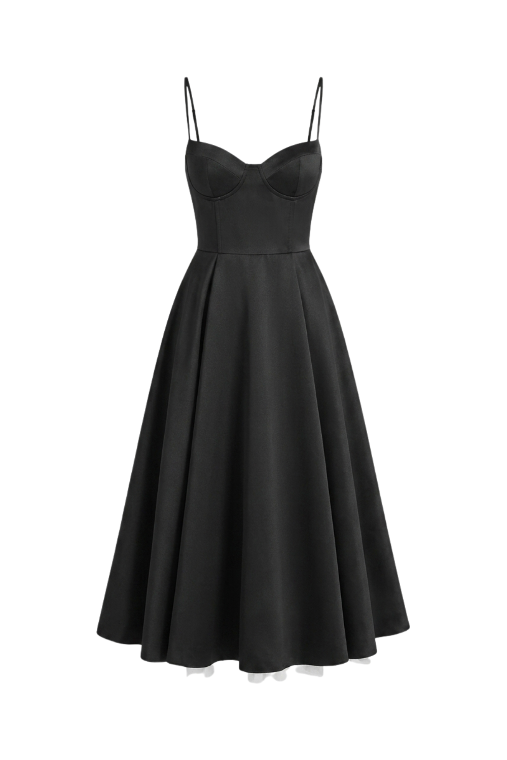 Women's Corset Midi Dress | Bustier