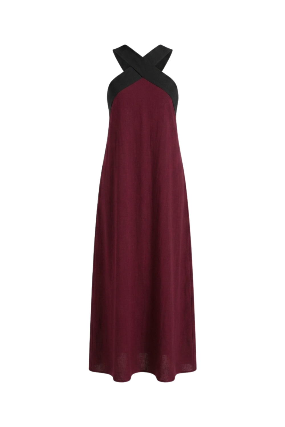 Women's Halter Maxi Dress | Sleeveless