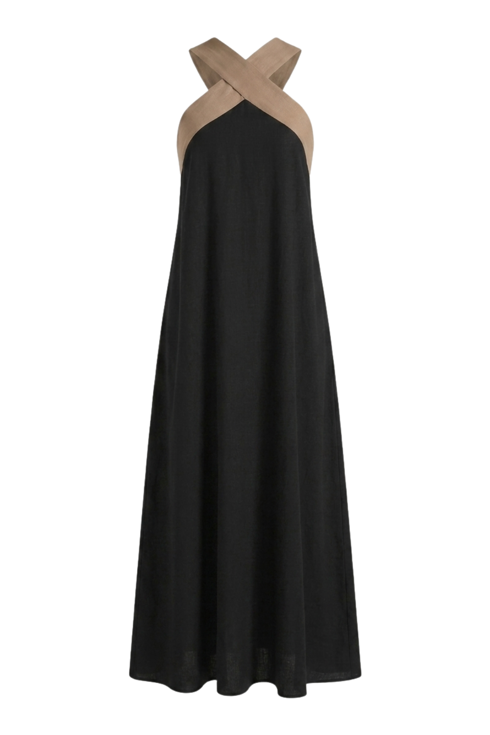 Women's Halter Maxi Dress | Sleeveless