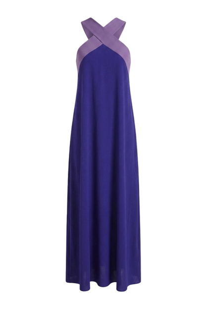 Women's Halter Maxi Dress | Sleeveless