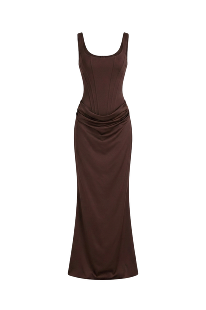 Women's Corset Bodycon Maxi | Backless