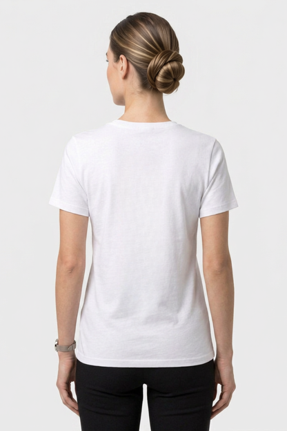 Women's Graphic T-Shirt | Heart Print