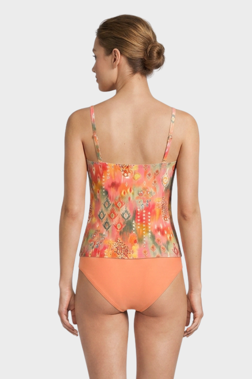 Women's Printed One-Piece Swimsuit | Scoop Neck